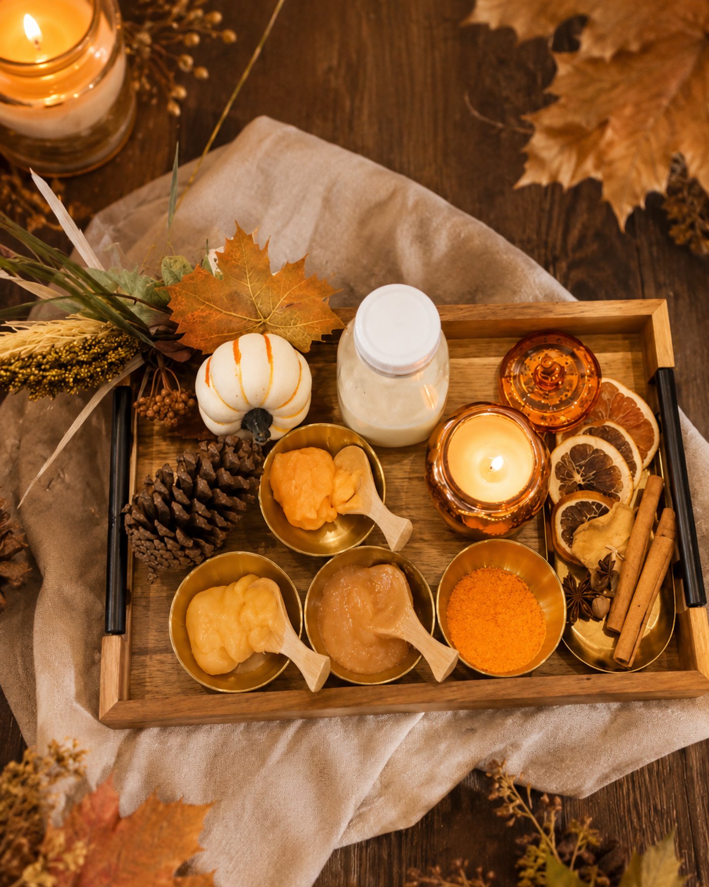 Fall In Love pedicure tray at Elite Nails